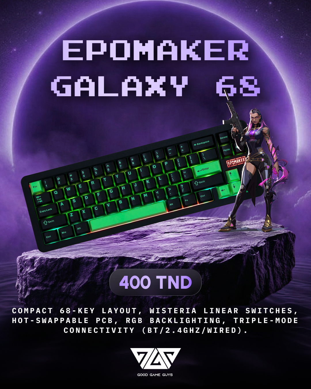 EPOMAKER GALAXY 68