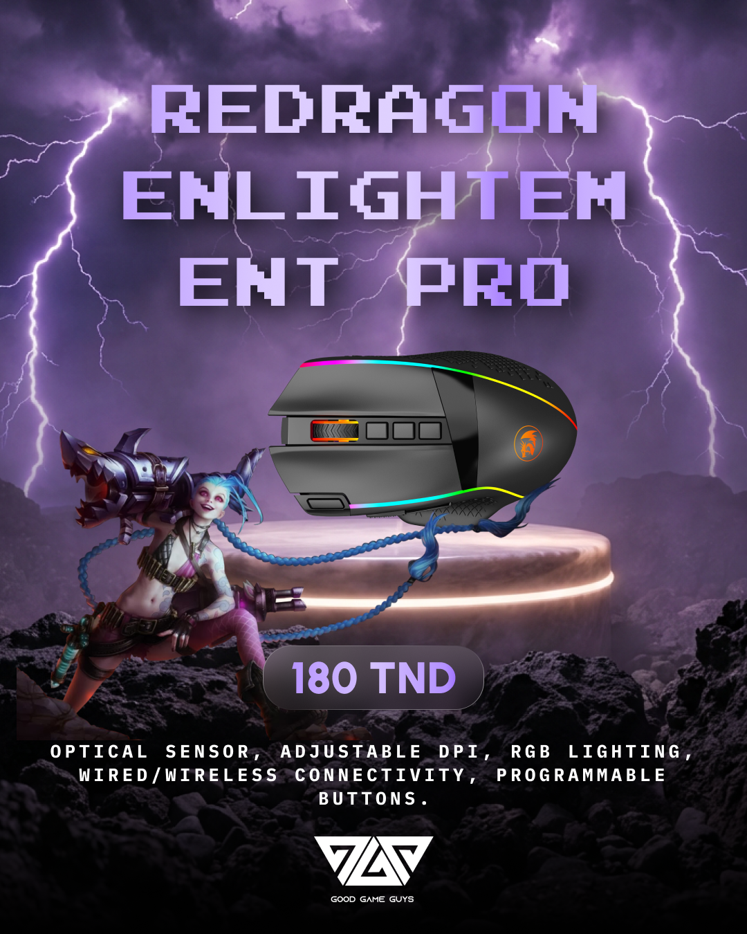 Redragon Enlighten Pro