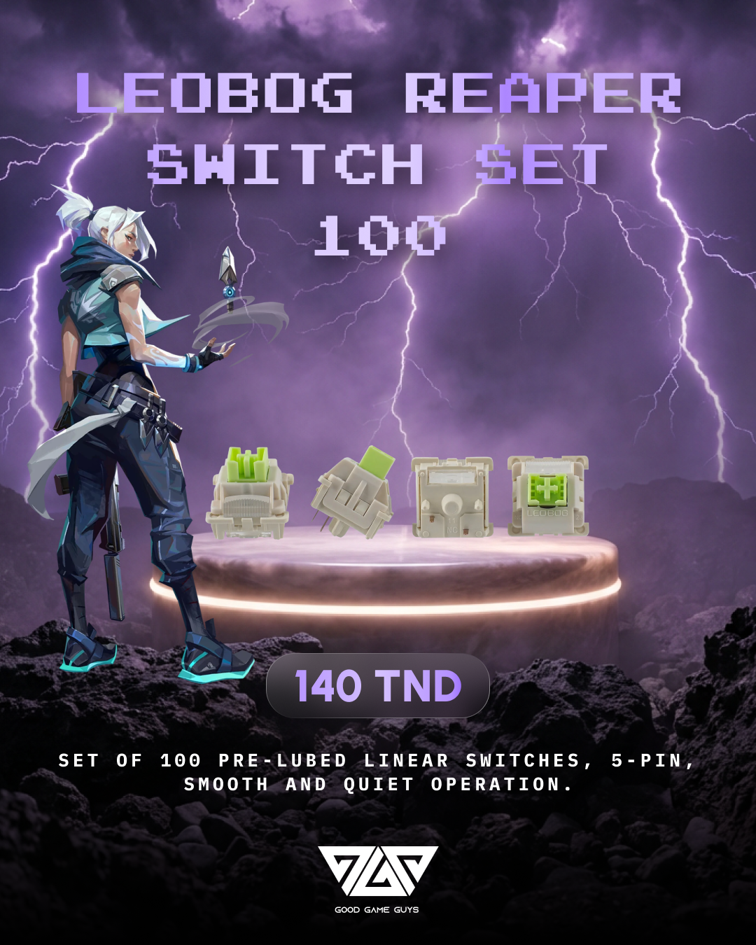 LEOBOG Reaper Switch Set 100